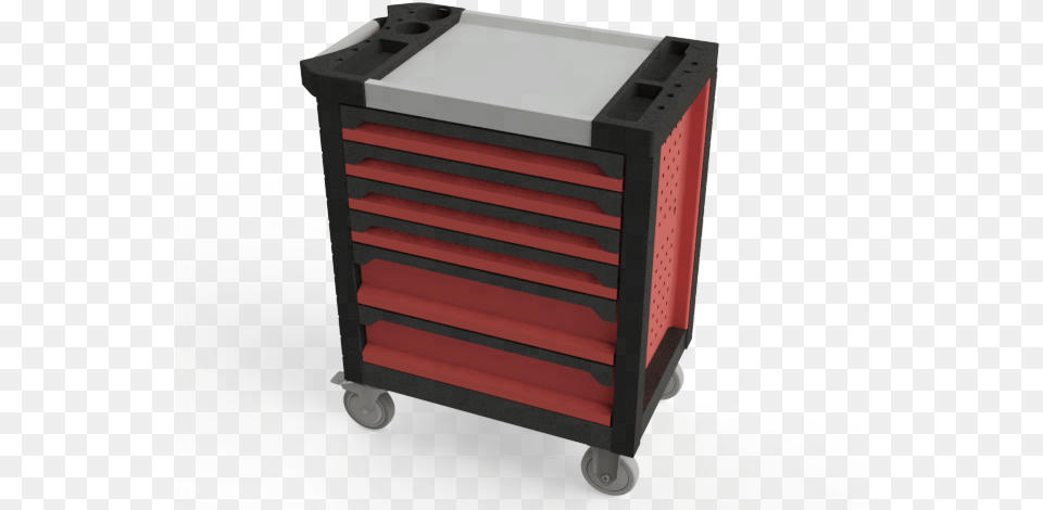 New Tool Cabinet Red Wood, Drawer, Furniture, Mailbox, Box Free Png Download