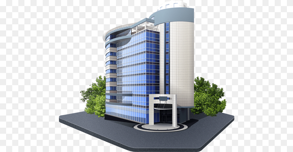 New Top, Architecture, Office Building, Housing, High Rise Free Png