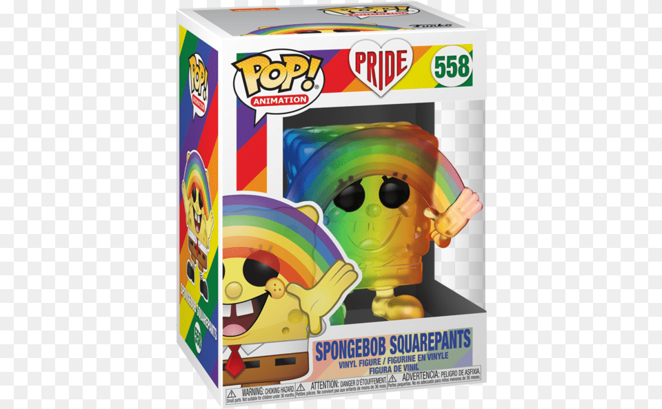 New Toys Pride Spongebob Funko, Baby, Person, Face, Head Free Png