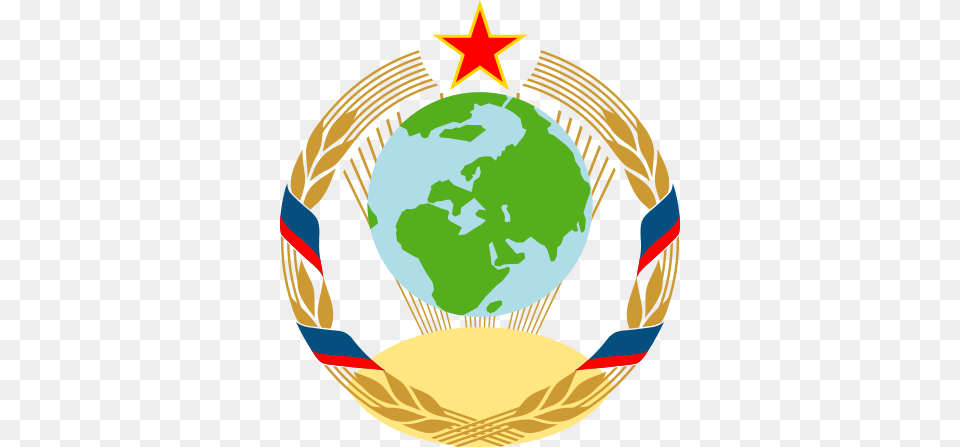 New Ussr Simplified National Emblem By Glide08 D8wmjnn Soviet Union, Astronomy, Outer Space, Symbol, Head Free Png Download