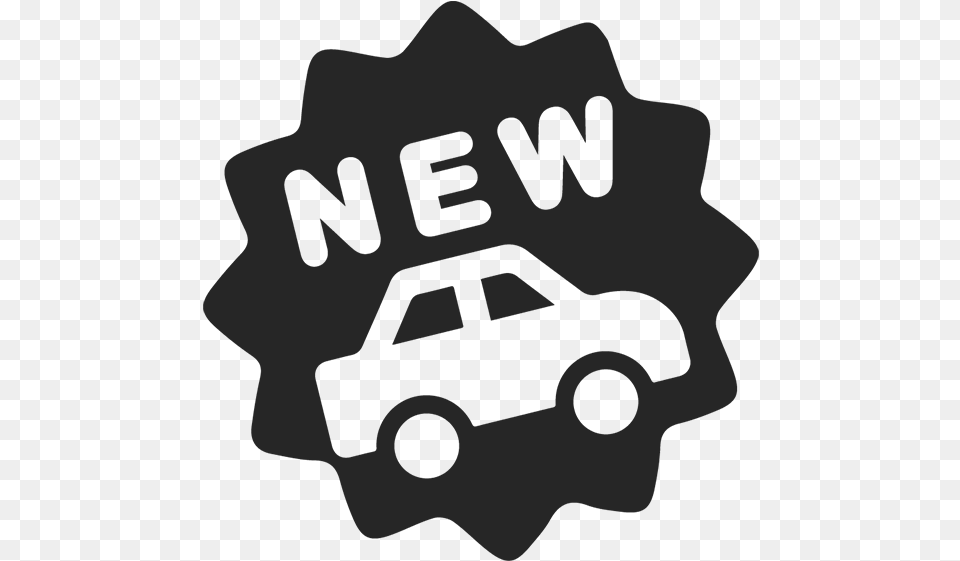 New Vehicle Icon New Car Icon, Stencil, Transportation, Machine Free Png Download