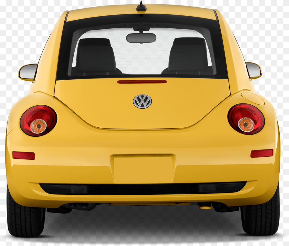 New Vw Beetle Back Transparent Cartoon Jingfm Back Of Vw Beetle, Car, Vehicle, Transportation, Wheel Free Png