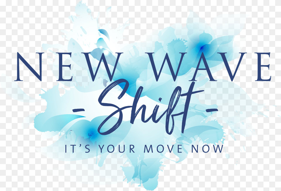 New Wave Shift Banner Logo, Art, Graphics, Ice, Outdoors Png Image
