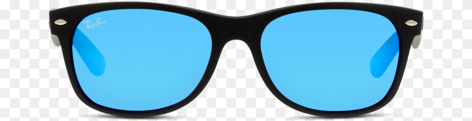 New Wayfarer 622 Rubber Black 17 Blue Ray Ban New Wayfarer Classic, Accessories, Glasses, Sunglasses Free Png Download