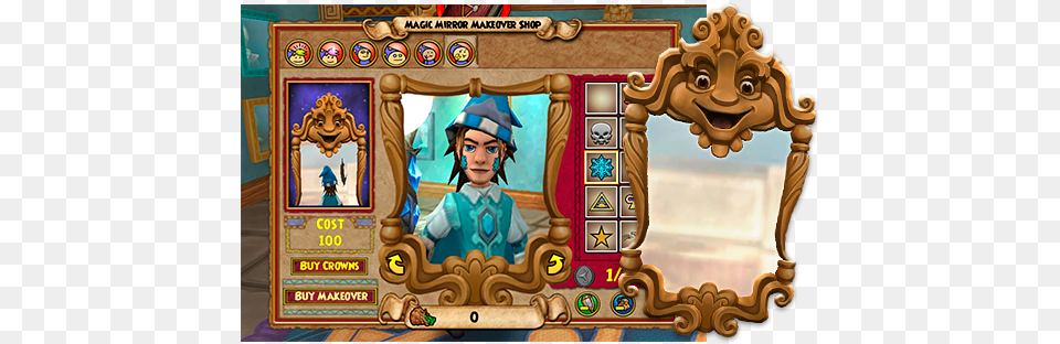 New Wizard City Arrives To Wizard101 Frostcaller Fictional Character, Gambling, Game, Slot, Person Free Png Download