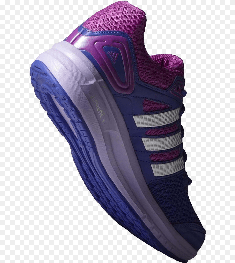 New Womens Adidas Duramo Ladies Purple Running Shoes Adidas Duramo, Clothing, Footwear, Shoe, Sneaker Free Png