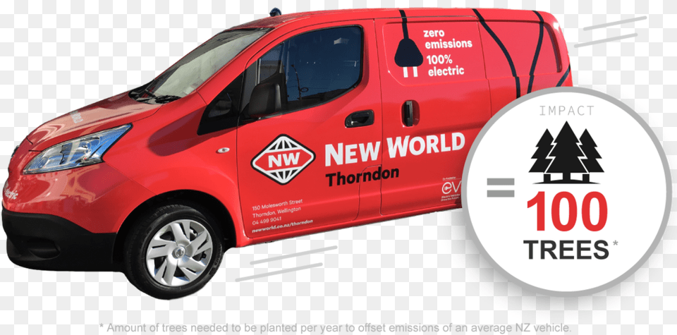 New World Electric Van, Transportation, Vehicle, Moving Van, Car Png Image