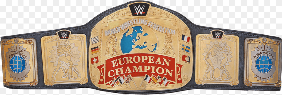 New Wwe European Championship Belt, Accessories, Logo, Person Png