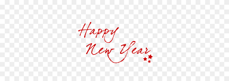 New Year Text, Handwriting Free Png Download