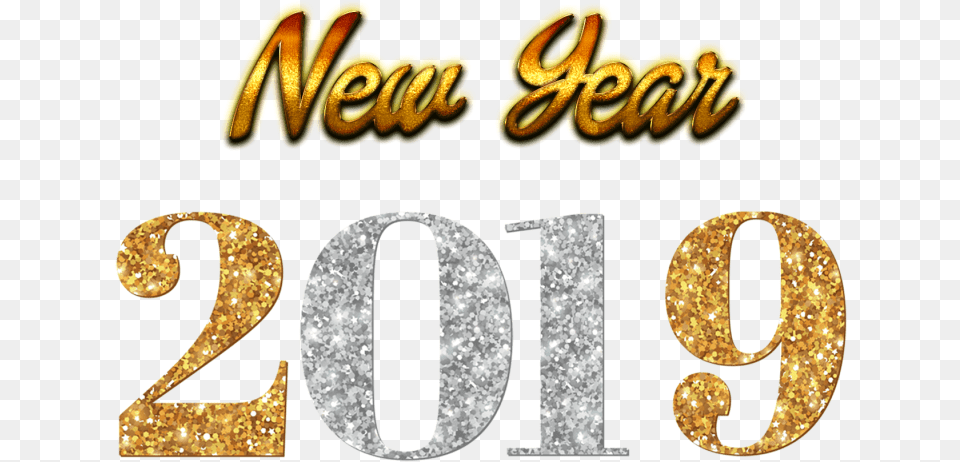 New Year 2019, Text, Number, Symbol Free Png