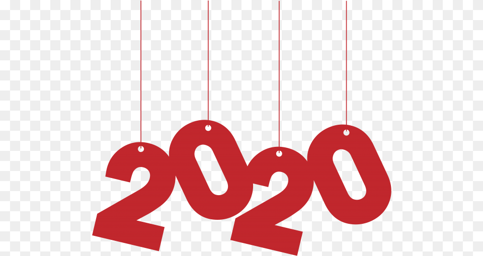 New Year 2020, Number, Symbol, Text Free Png Download