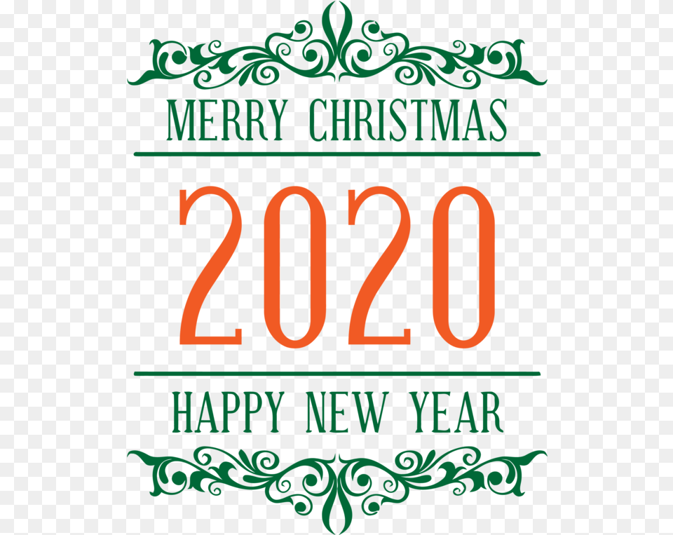 New Year 2020 Text Green Font For Happy Ideas Hq Merry Christmas 2020 Transparent, License Plate, Transportation, Vehicle, Advertisement Png