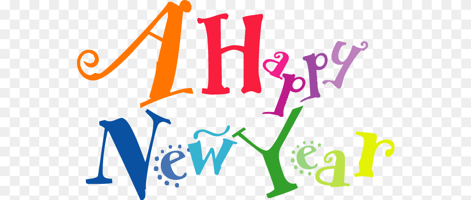 New Year, Text, Art Free Png