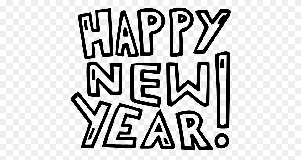 New Year, Gray Free Png Download