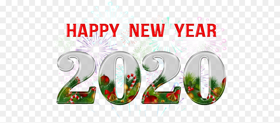 New Year, Number, Symbol, Text, Art Free Png Download