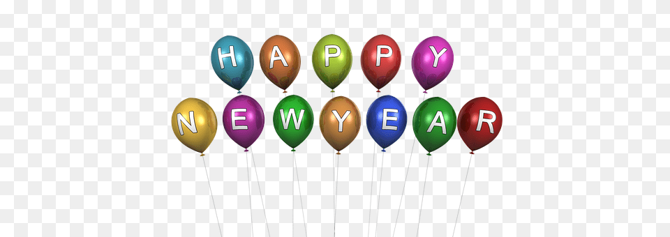New Year Balloon Png Image