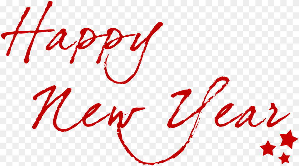 New Year Card Writing, Text, Handwriting Free Png