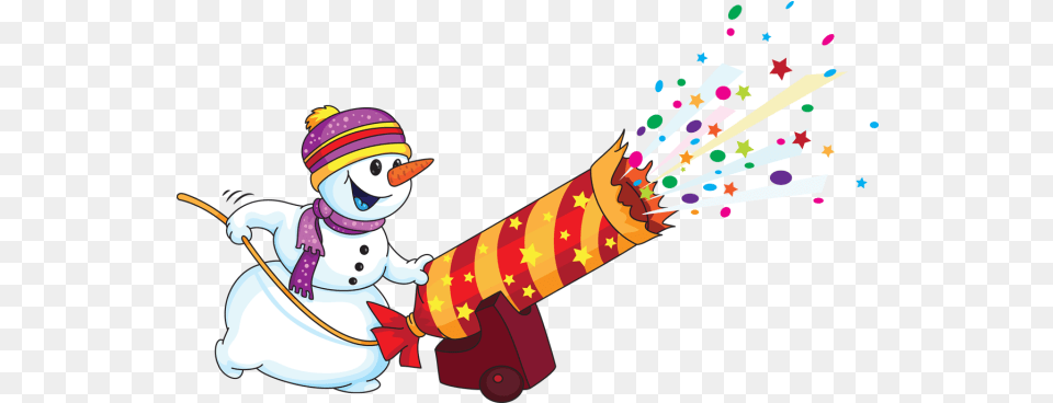 New Year Clipart Snowman New Year Celebration Clip Art New Year, Nature, Outdoors, Snow, Winter Free Transparent Png