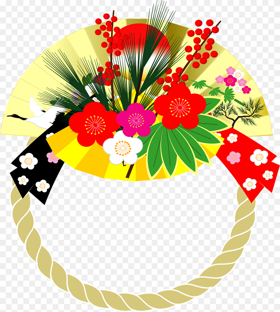 New Year Decoration Clipart, Plant, Pattern, Graphics, Flower Arrangement Free Png Download