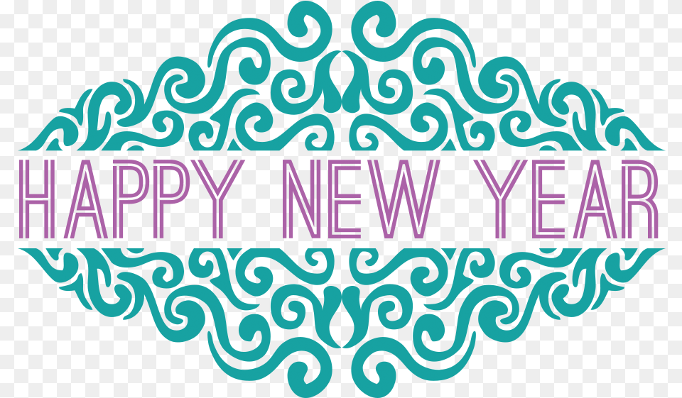 New Year Happy New Year File, Pattern, Art, Graphics, Text Png Image