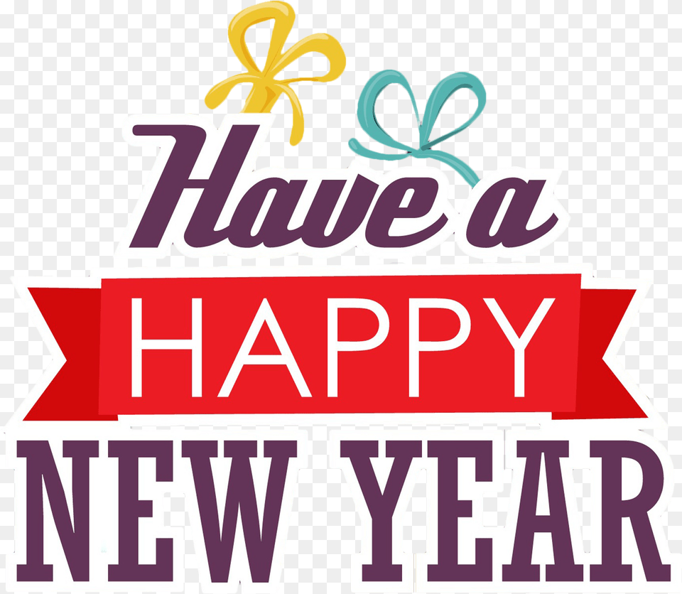 New Year Happy New Year Text, Dynamite, Weapon, Logo Free Transparent Png