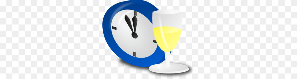 New Year Icon Clip Art, Glass, Analog Clock, Clock, Goblet Free Png Download
