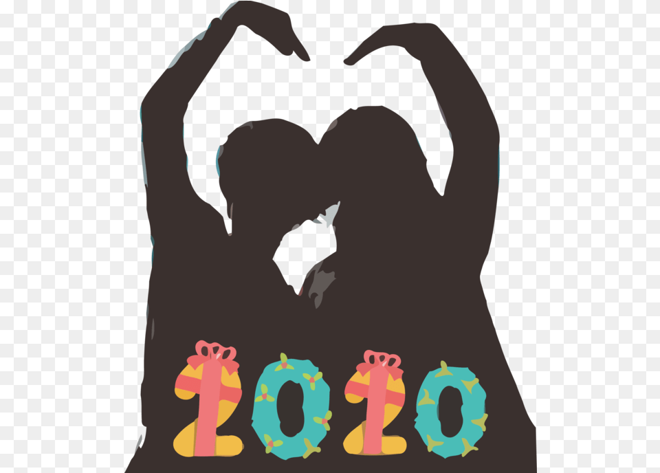 New Year Love Gesture For Happy 2020 Gifts Hq 2020 New Year Love, Animal, Bear, Mammal, Wildlife Free Png Download