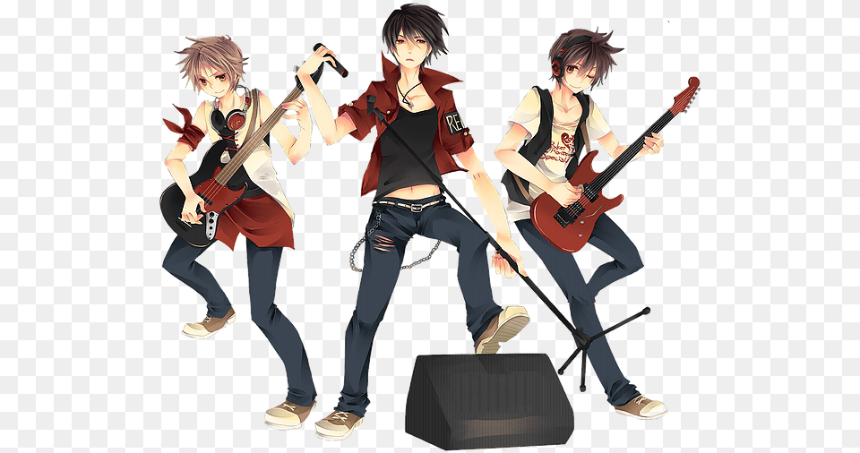 New Year Songs Anime Rock Band, Leisure Activities, Music, Group Performance, Music Band Png