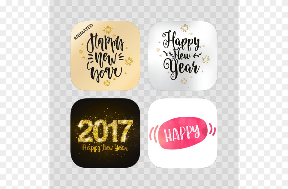 New Year Starter Sticker Bundle On The App Store Right At Home Magic Of The Season Clear Stamp, Text, Calligraphy, Handwriting Png Image