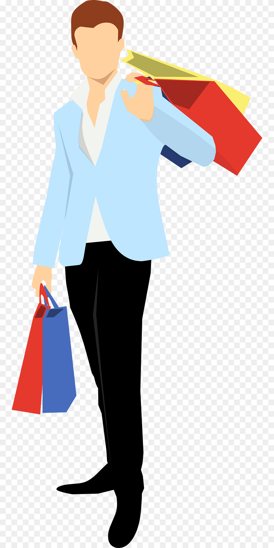 New Year39s Eve Clipart, Person, Shopping, Adult, Male Free Png Download