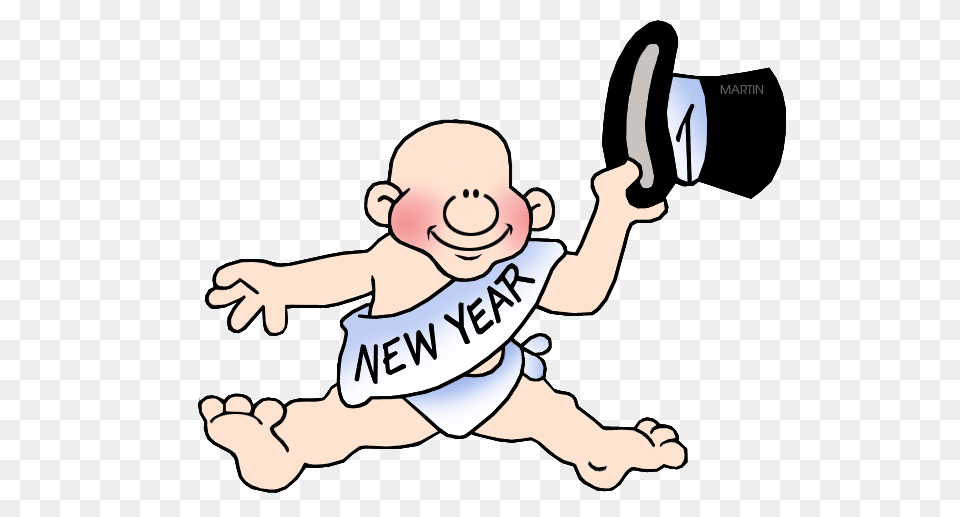 New Years Clip Art, Baby, Person, Face, Head Free Transparent Png