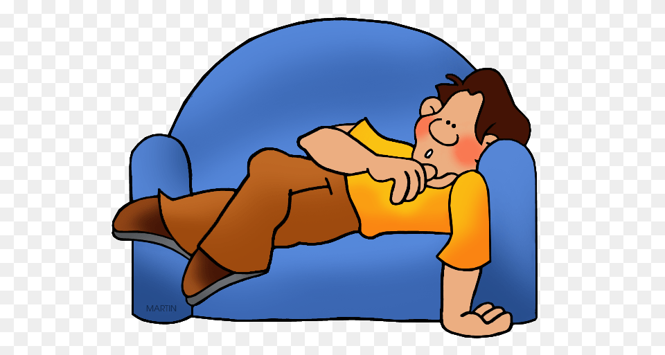 New Years Clip Art, Person, Sleeping, Couch, Furniture Png Image
