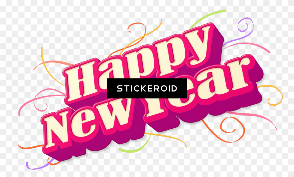 New Years Clip Art Happy New Year Gif, Dynamite, Weapon, Light, Purple Png