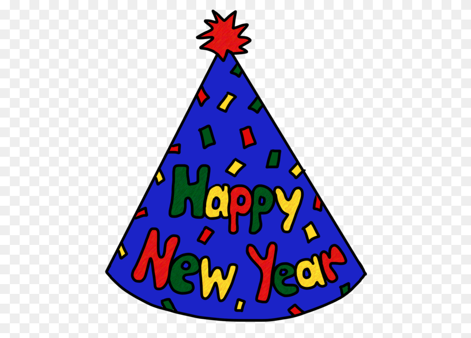 New Years Clip Art Tromous, Clothing, Hat, Person Free Png Download