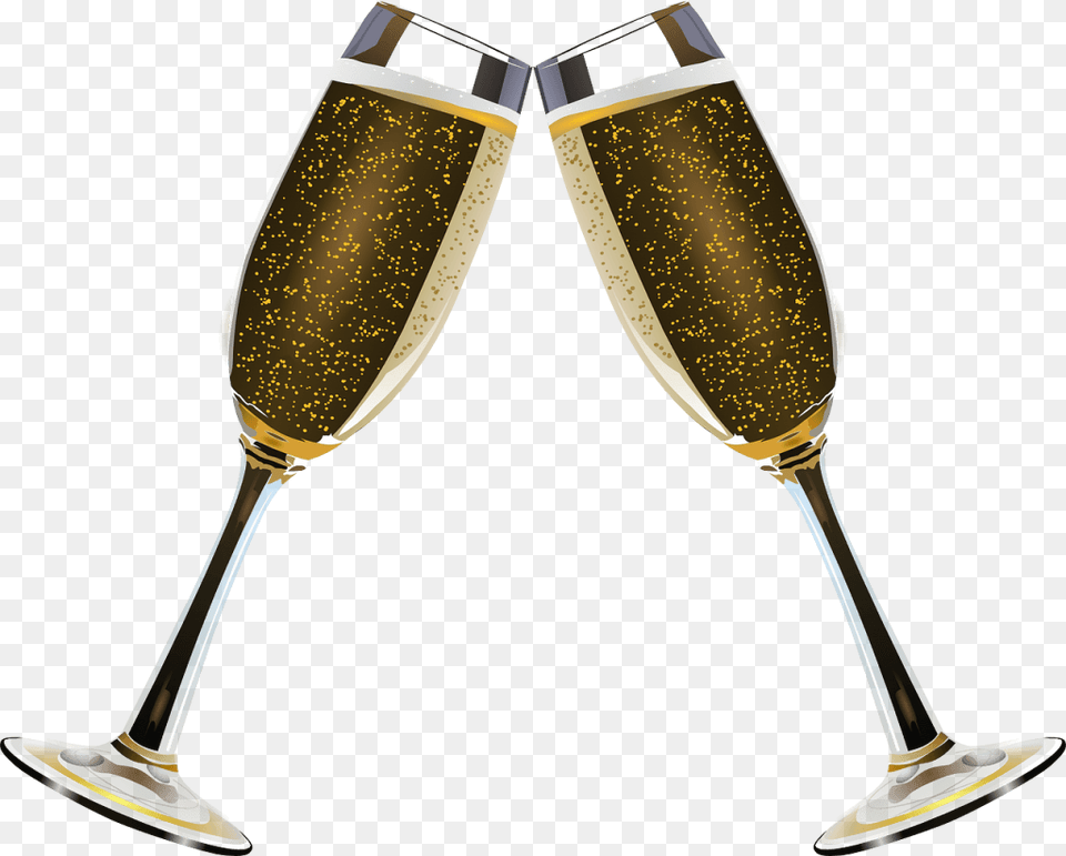 New Years Eve Champagne, Alcohol, Beverage, Glass, Liquor Free Png