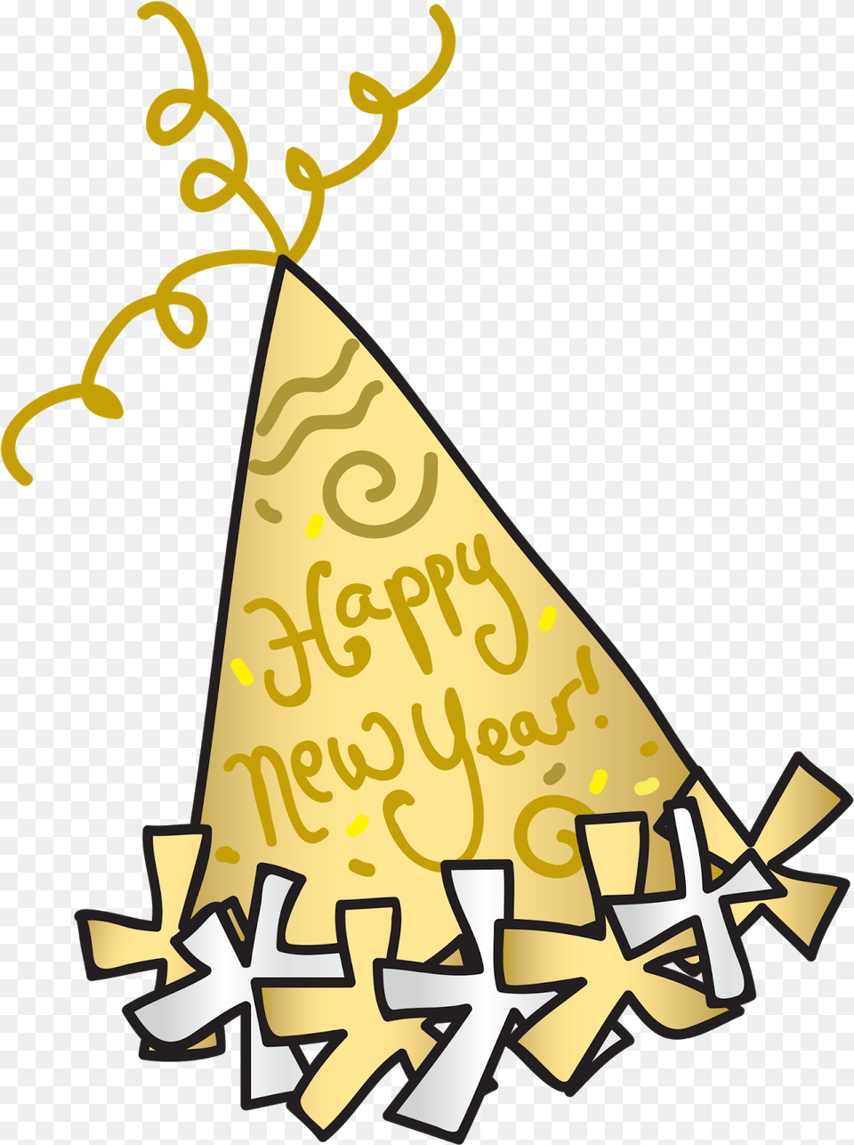New Years Eve Clipart New Years Eve Clipart, Clothing, Hat, Dynamite, Party Hat Png Image