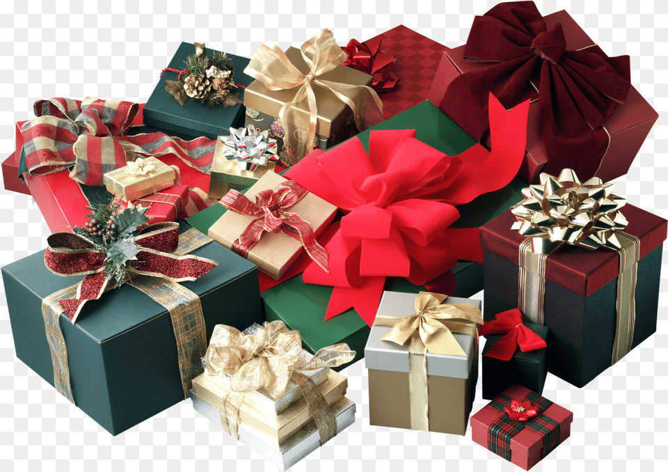 New Years Gifts New Year Presents, Gift, Box Free Png