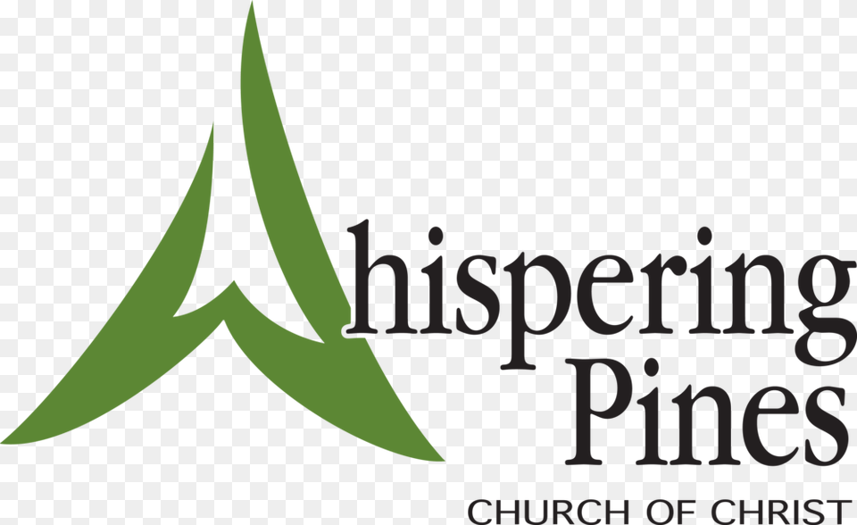 New Years Meeting Whispering Pines Church Of Christ, Green, Logo, Triangle, Nature Png