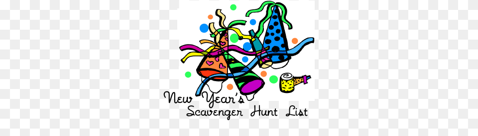 New Years Scavenger Hunt, Clothing, Hat, Party Hat Free Transparent Png
