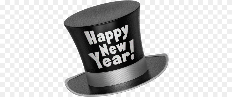 New Years U2013 Tagged Tophatu2013 Yo Props Digital Happy New Year Top Hat, Clothing, Bottle, Shaker, Sun Hat Png Image