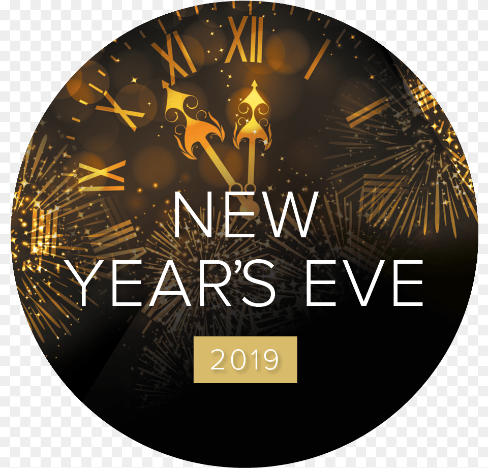 New Yearu0027s Eve Circle, Disk, Dvd Png