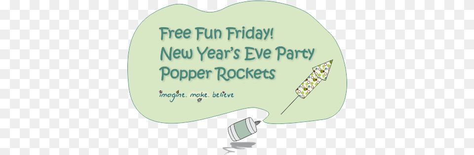New Yearu0027s Eve Party Poppers Rockets Imagine Make Believe Gift, Disk Free Png Download