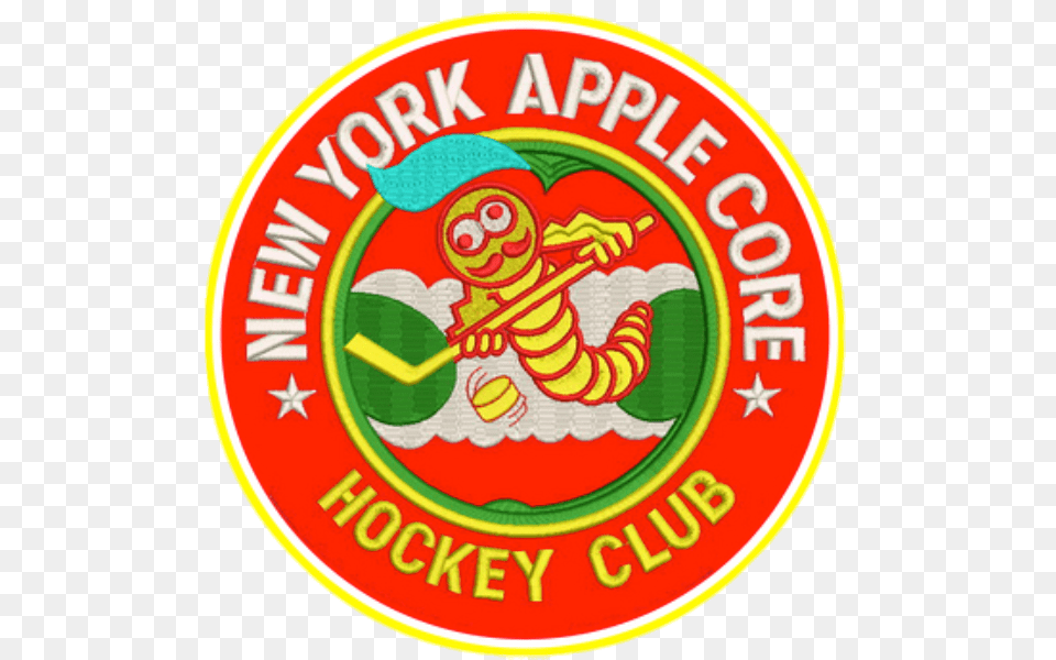 New York Apple Core Logo, Emblem, Symbol, Badge Free Png