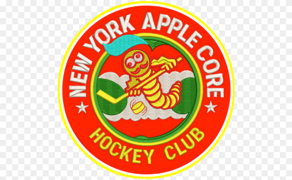 New York Apple Core Logo New York Apple Core, Badge, Emblem, Symbol Png Image