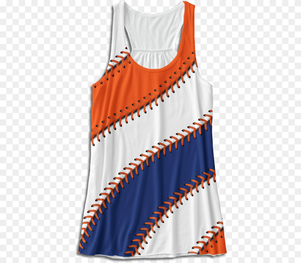 New York Baseball Stitches Racerback Tank Top Active Tank, Clothing, Tank Top, Dress Free Png Download