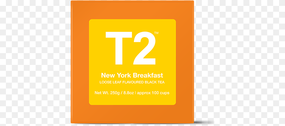 New York Breakfast Loose Leaf Gift Cube T2 Tea Jade Mountain, Text, Advertisement, Poster, Number Free Png