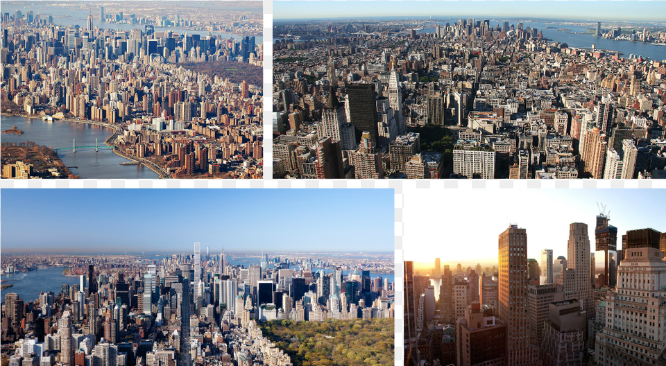New York City Cityscape, Urban, Art, Metropolis, Collage Png Image