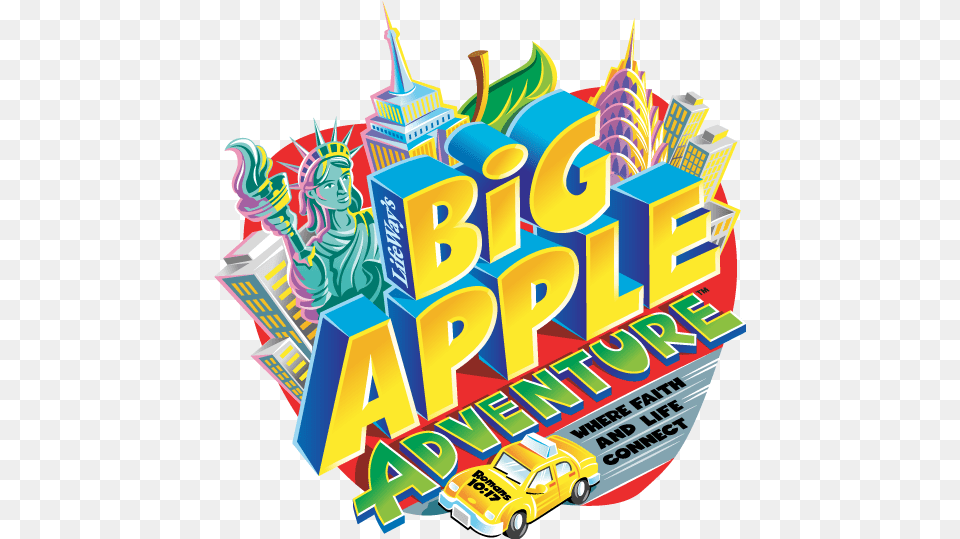 New York City Clip Art It S Vacation Bible School Week Oh It S, Advertisement, Poster, Person, Graphics Free Png