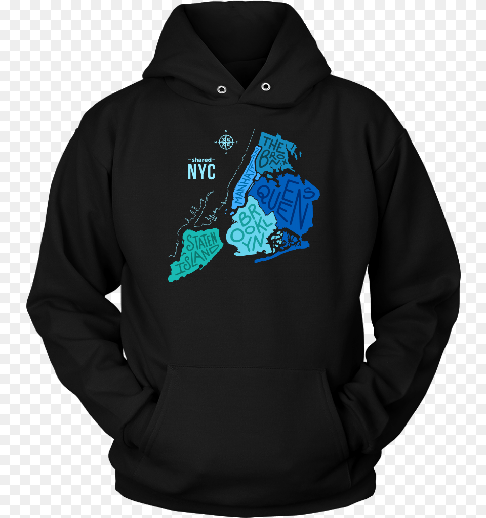 New York City Map Hoodie Quotthe Full Effectquot Save My Sick Days Because I Know Come Fall I39m Gonna, Clothing, Knitwear, Sweater, Sweatshirt Free Png Download