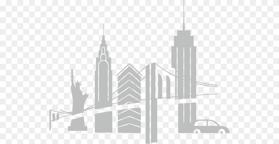 New York City Minimalist, Car, Transportation, Vehicle, Urban Free Png
